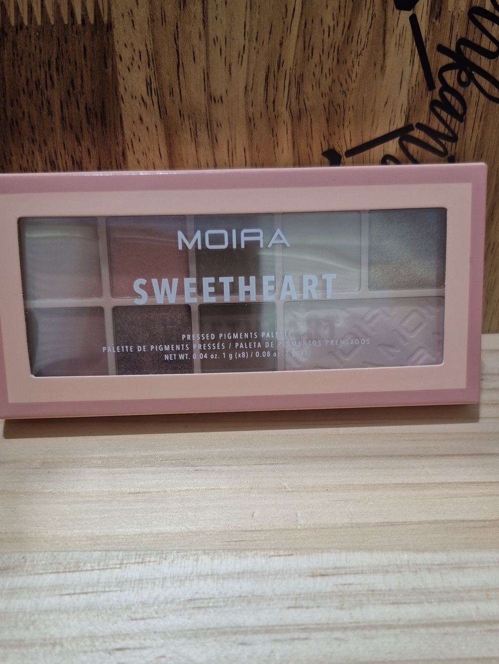 Moira Sweetheart Eyeshadow Palette - Pink Neutral Shades
